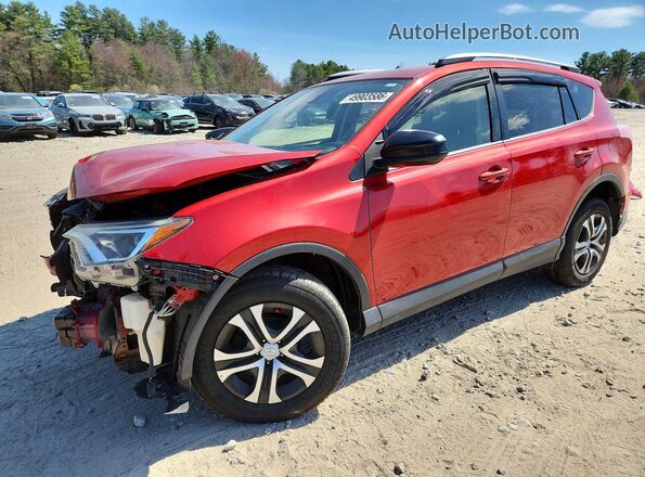 JTMZFREVXHJ113684 2017 TOYOTA RAV4 Red Передня ліва чверть
