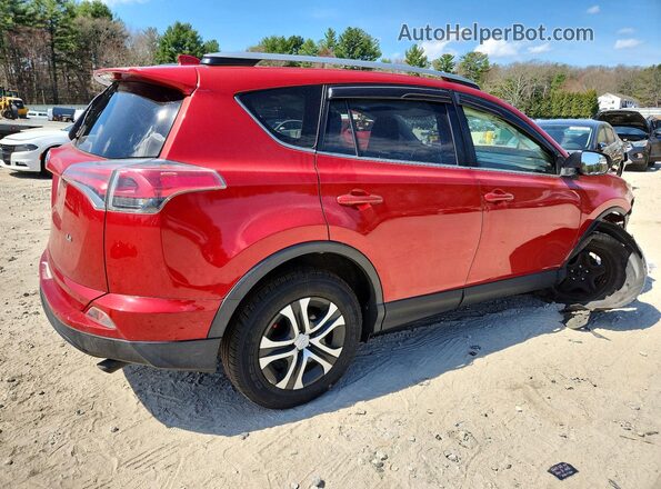 JTMZFREVXHJ113684 2017 TOYOTA RAV4 Red Задня права чверть