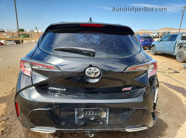 JTNA4MBE6M3113153 2021 TOYOTA COROLLA Black Vista trasera