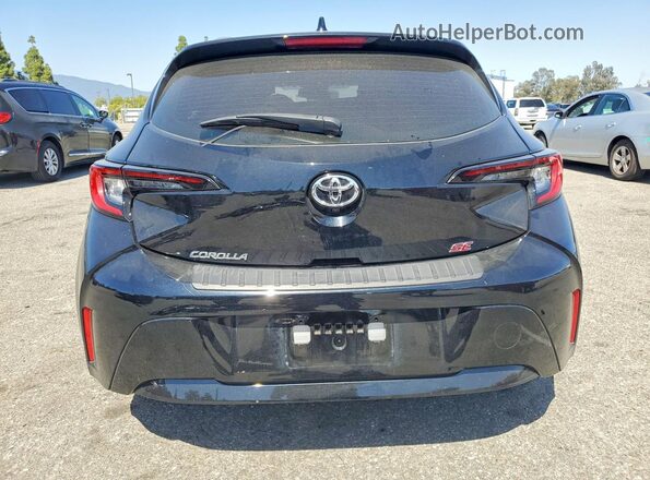 JTND4MBE1P3211248 2023 TOYOTA COROLLA Black უკანა ხედი