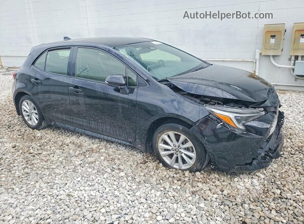 JTND4MBE1R3219062 2024 TOYOTA COROLLA Черный Передняя правая четверть