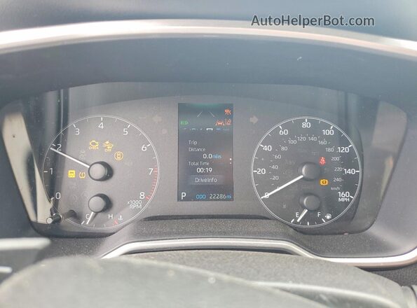 JTND4MBE1R3219062 2024 TOYOTA COROLLA Черный Вид щитка приборов