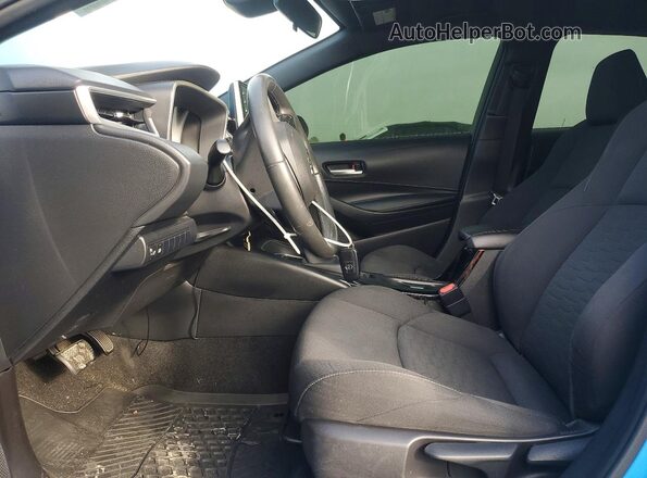 JTND4MBE2M3125863 2021 TOYOTA COROLLA Синий Вид салона спереди