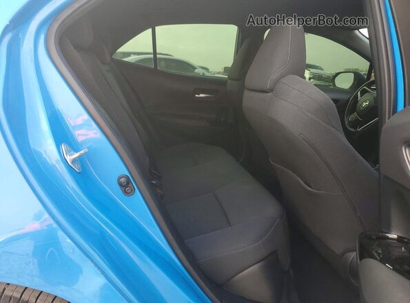 JTND4MBE2M3125863 2021 TOYOTA COROLLA Синий Вид задних сидений