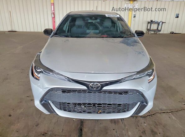 JTND4MBE3M3134393 2021 TOYOTA COROLLA Серебряный Вид спереди