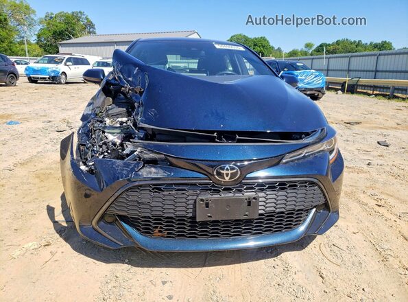 JTND4MBE4M3146696 2021 TOYOTA COROLLA Blue Widok z przodu
