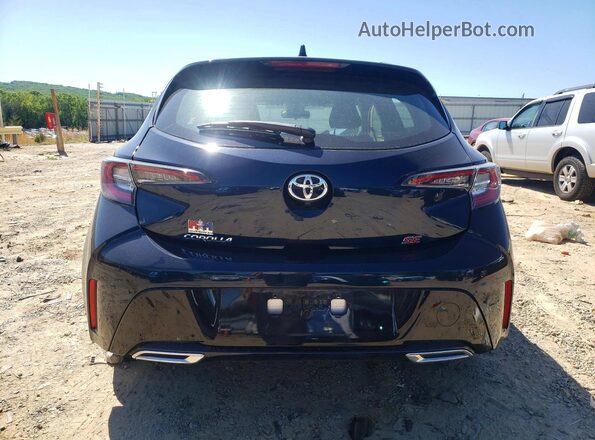 JTND4MBE4M3146696 2021 TOYOTA COROLLA Blue Widok z tyłu