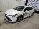 2023 Toyota Corolla Hatchback Se White vin: JTND4MBE4P3200132 Damage: Left Front Fender, Severe Damage, Replacement Required
