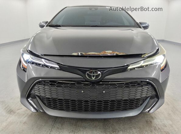 JTND4MBE6M3146571 2021 TOYOTA COROLLA Charcoal Widok z przodu