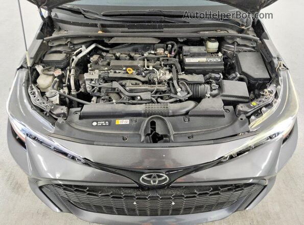 JTND4MBE6M3146571 2021 TOYOTA COROLLA Charcoal Widok wnętrza z tyłu