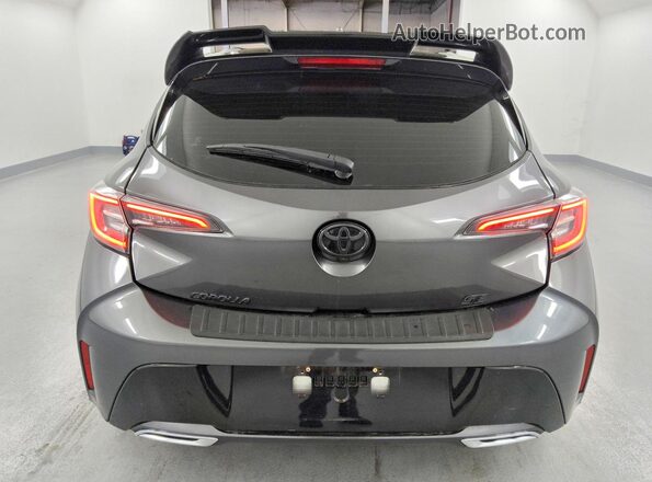 JTND4MBE6M3146571 2021 TOYOTA COROLLA Charcoal Widok z tyłu