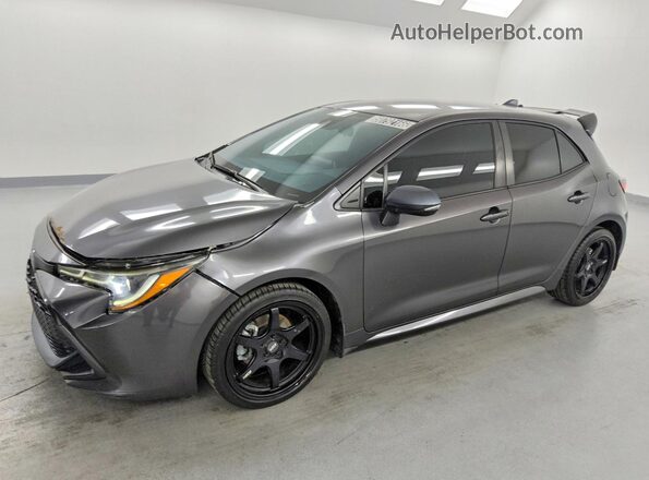 JTND4MBE6M3146571 2021 TOYOTA COROLLA Charcoal Przód lewy