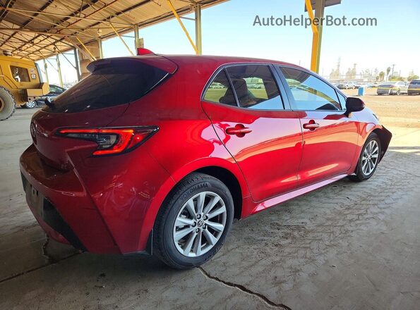JTND4MBEXS3249487 2025 TOYOTA COROLLA Темно-бордовый Задняя правая четверть