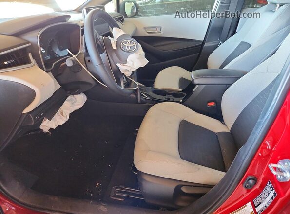 JTND4MBEXS3249487 2025 TOYOTA COROLLA Темно-бордовый Вид салона спереди