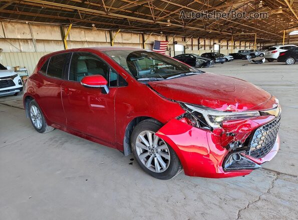 JTND4MBEXS3249487 2025 TOYOTA COROLLA Темно-бордовый Передняя правая четверть
