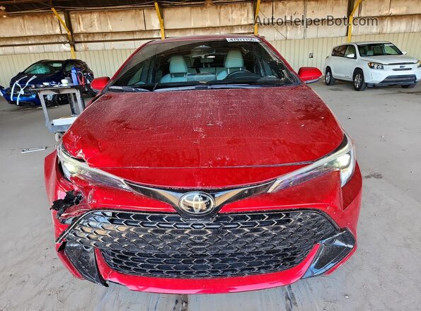 JTND4MBEXS3249487 2025 TOYOTA COROLLA Темно-бордовый Вид спереди
