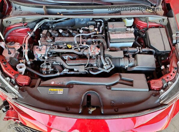 JTND4MBEXS3249487 2025 TOYOTA COROLLA Темно-бордовый Вид задней части салона