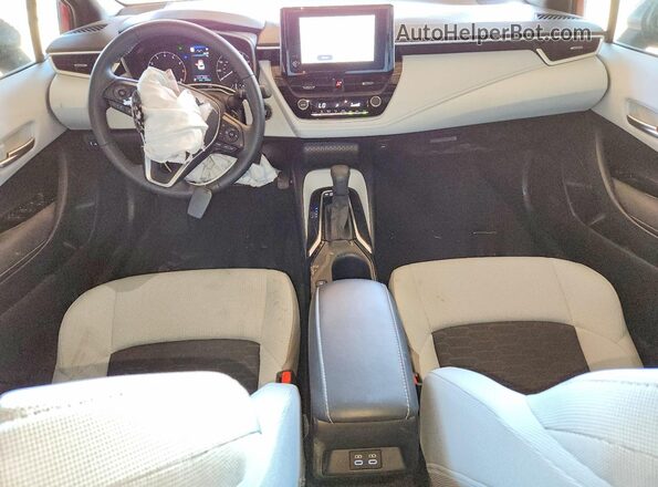 JTND4MBEXS3249487 2025 TOYOTA COROLLA Темно-бордовый Вид панели приборов