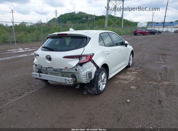 JTND4RBE5L3090246 2020 TOYOTA COROLLA White Trasero derecho