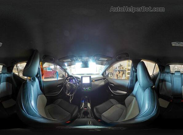 JTNK4RBE7K3037067 2019 TOYOTA COROLLA Белый Вид наклейки с VIN-кодом