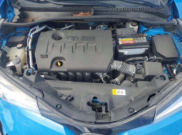 JTNKHMBX1K1056041 2019 TOYOTA C-HR Синий Вид задней части салона