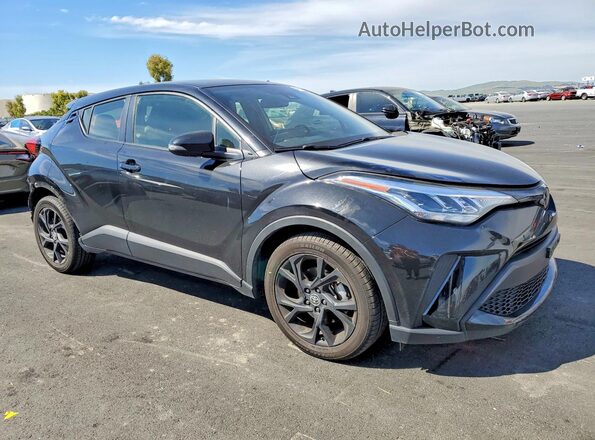JTNKHMBX1M1126849 2021 TOYOTA C-HR Black Przód prawy