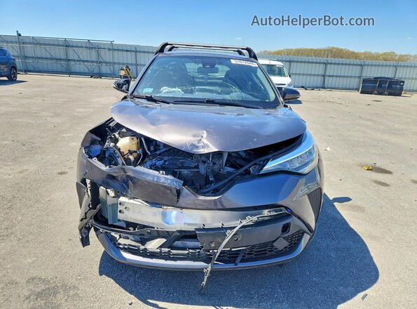 JTNKHMBX2L1093522 2020 TOYOTA C-HR Gray წინა ხედი