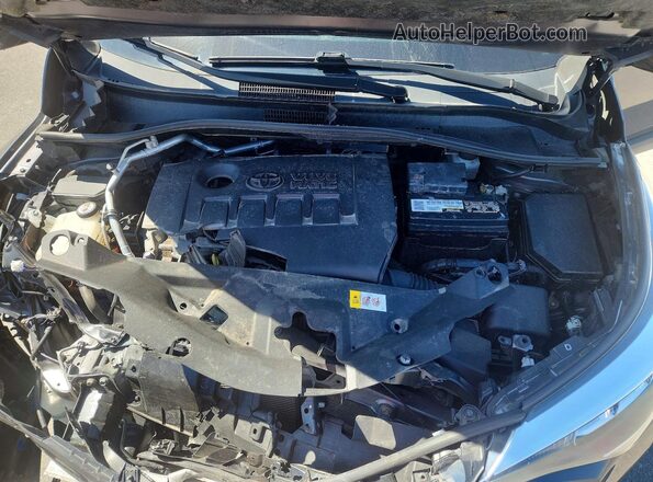 JTNKHMBX2L1093522 2020 TOYOTA C-HR Gray ძრავის განყოფილების ხედი