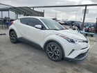 2019 Toyota C-hr Xle White vin: JTNKHMBX3K1035014