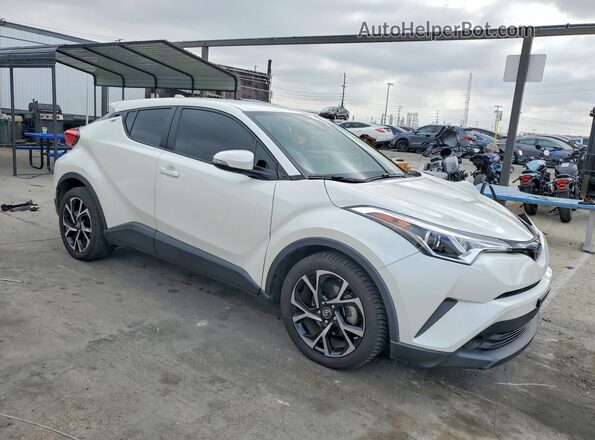 JTNKHMBX3K1035014 2019 TOYOTA C-HR White Delantero derecho