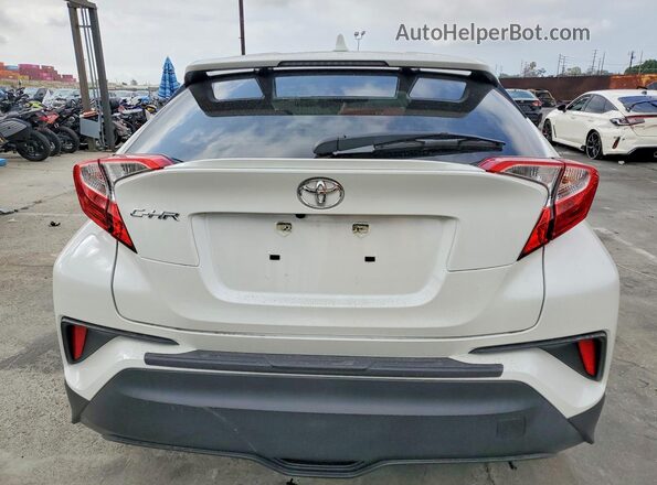 JTNKHMBX3K1035014 2019 TOYOTA C-HR White Vista trasera