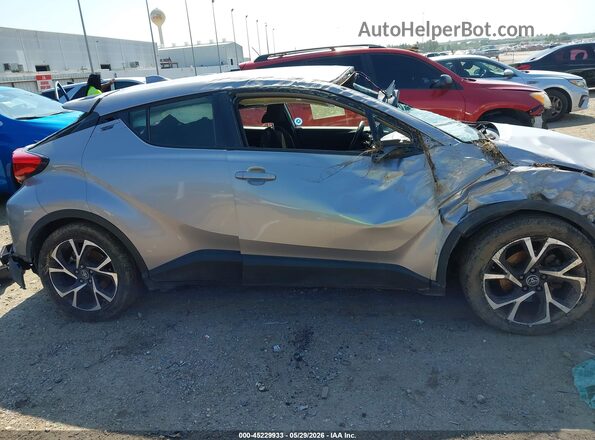 JTNKHMBX3K1060799 2019 TOYOTA C-HR Silver Widok wnętrza z tyłu