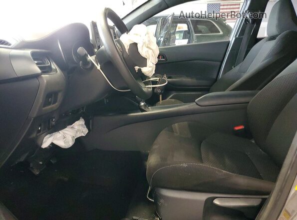 JTNKHMBX6K1026033 2019 TOYOTA C-HR Gray წინა სალონის ხედი