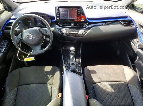 JTNKHMBX7L1084752 2020 TOYOTA C-HR Black Առջևի վահանակի տեսք