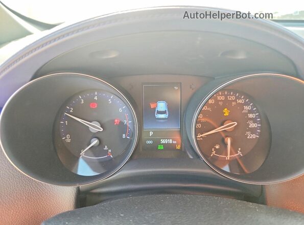 JTNKHMBX8N1133346 2022 TOYOTA LE Черный Вид щитка приборов