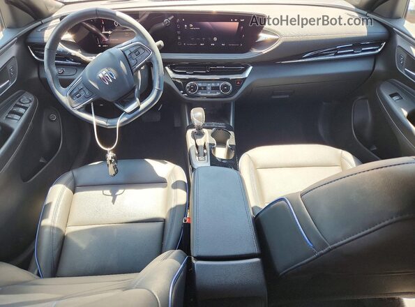 KL47LBE25RB171303 2024 BUICK OTHER Burgundy Dashboard view