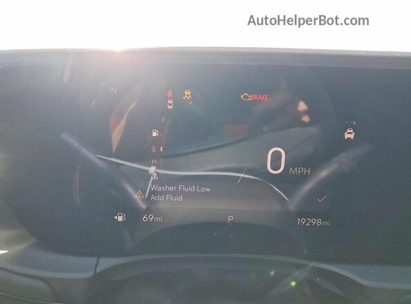 KL47LBEP2SB100724 2025 BUICK OTHER White ხელსაწყოთა პანელის ხედი