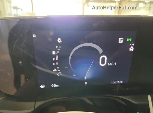 KL47LBEP8SB234394 2025 BUICK OTHER Black Instrument cluster view