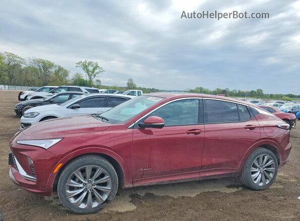 KL47LCE21RB059071 2024 BUICK OTHER Бордовый Передняя левая четверть