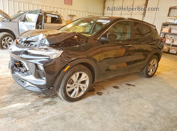 KL4AMBS23RB015042 2024 BUICK ENCORE Черный Передняя левая четверть