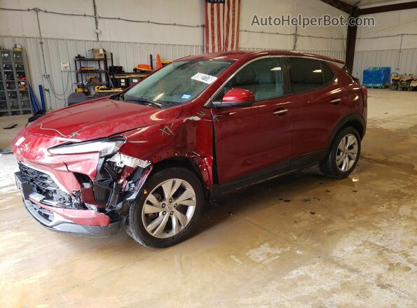 KL4AMBS23RB072728 2024 BUICK ENCORE Красный Передняя левая четверть