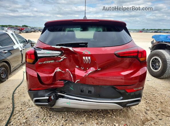 KL4AMBS23RB072728 2024 BUICK ENCORE Красный Вид сзади
