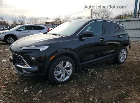 KL4AMBS25RB164925 2024 BUICK ENCORE Черный Передняя левая четверть