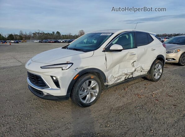 KL4AMBS27RB172914 2024 BUICK ENCORE Белый Передняя левая четверть