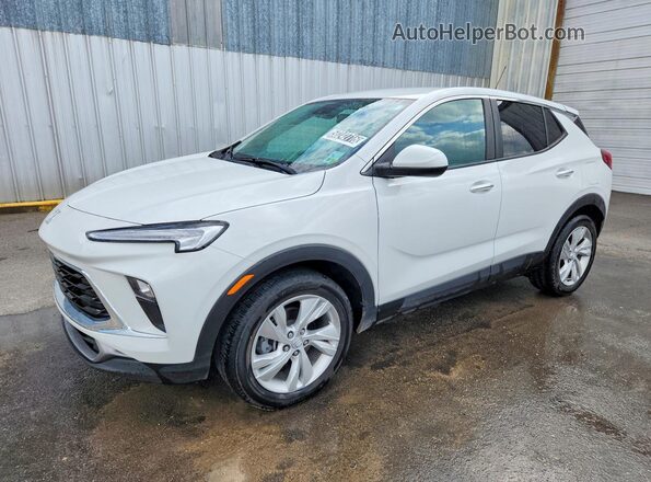 KL4AMBS29RB078503 2024 BUICK ENCORE Белый Передняя левая четверть