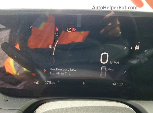 KL4AMBSL6SB131706 2025 BUICK ENCORE Серебряный Вид щитка приборов