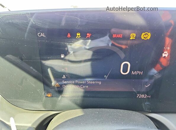 KL4AMBSP1SB028275 2025 BUICK ENCORE Белый Вид щитка приборов