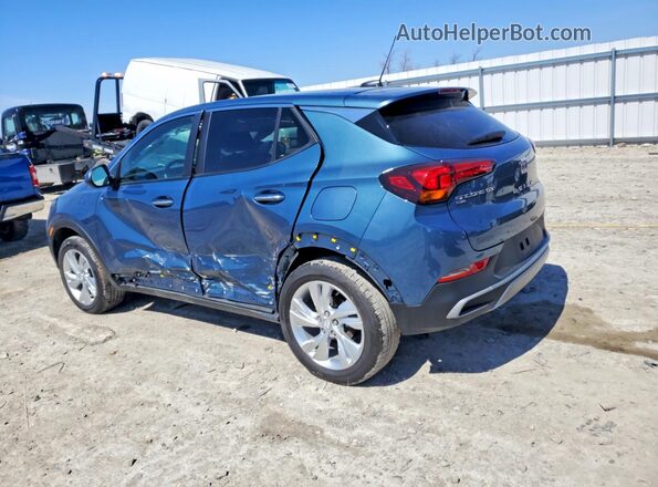 KL4AMCSL0RB003655 2024 BUICK ENCORE Синий Задняя левая четверть