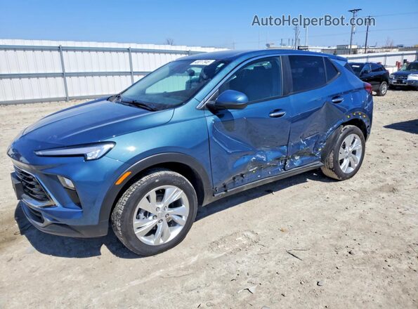KL4AMCSL0RB003655 2024 BUICK ENCORE Синий Передняя левая четверть