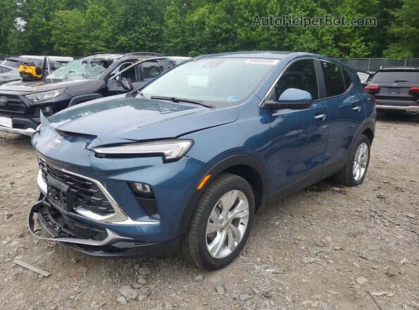 KL4AMCSL1RB157128 2024 BUICK ENCORE Синий Передняя левая четверть